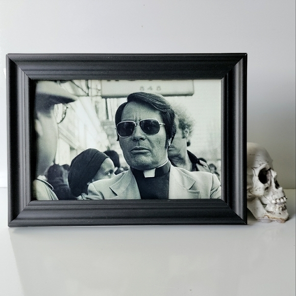 Jonestown Jim Jones Photo Serial Killer Framed Photo Horror Gothic Dark - Picture 5 of 7